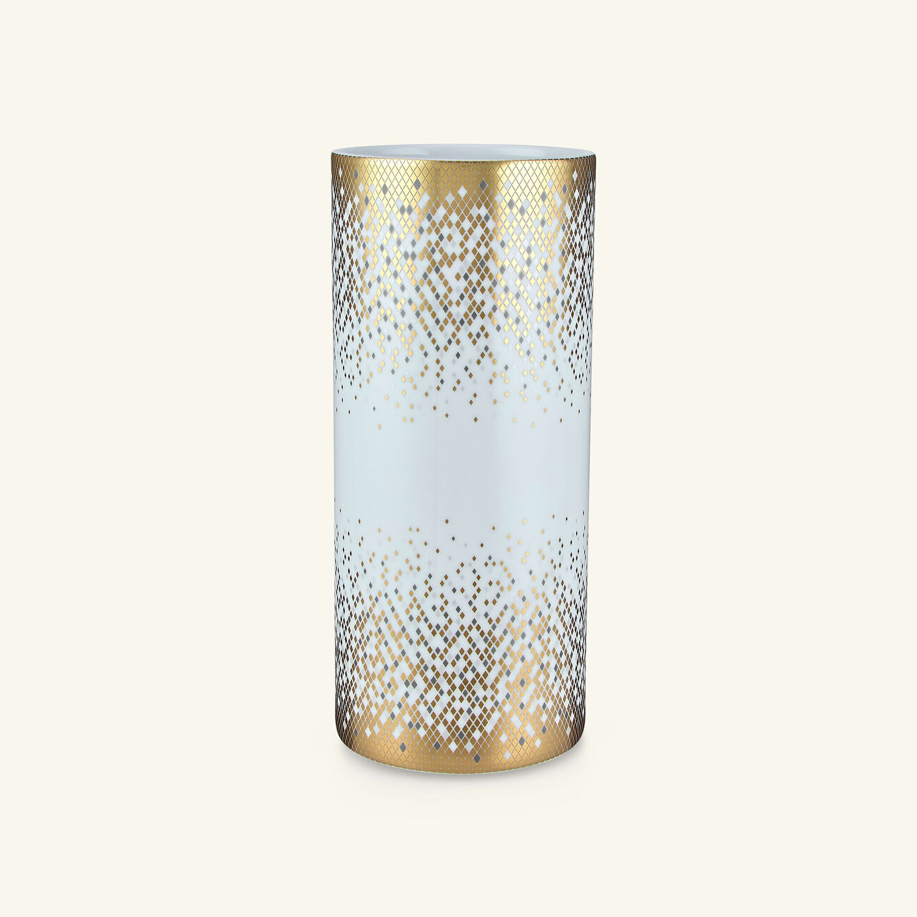 haviland souffle d or vase gold medium