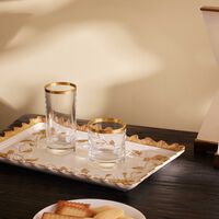 villari tumbler drinking glass clear