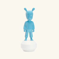 lladro the guest figurine small light blue