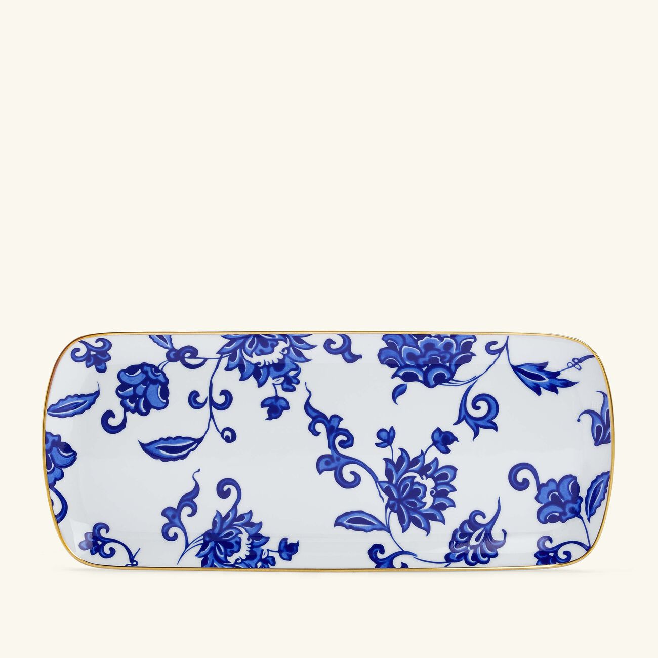bernardaud prince bleu serving platter rectangular blue