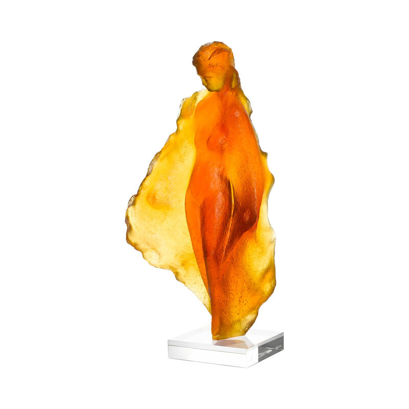 Marine Sculpture Large Orange daum marine sculpture large orange