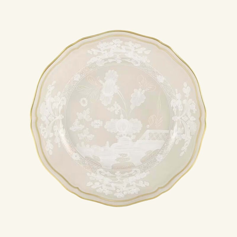 Oriente Italiano Mergina Bread Plate Round Beige 17cm ginori 1763 oriente italiano mergina bread plate round beige 17cm