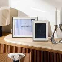 georg jensen deco picture frame silver large