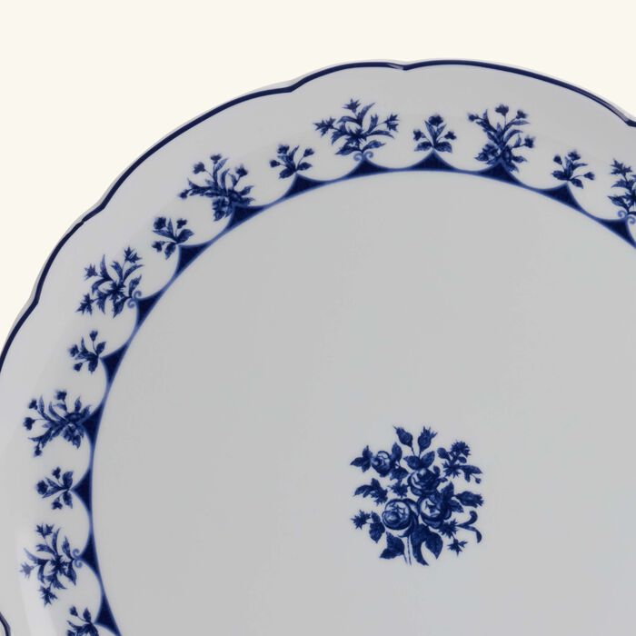 bernardaud chateaubriand couleur pie dish round blue 32cm