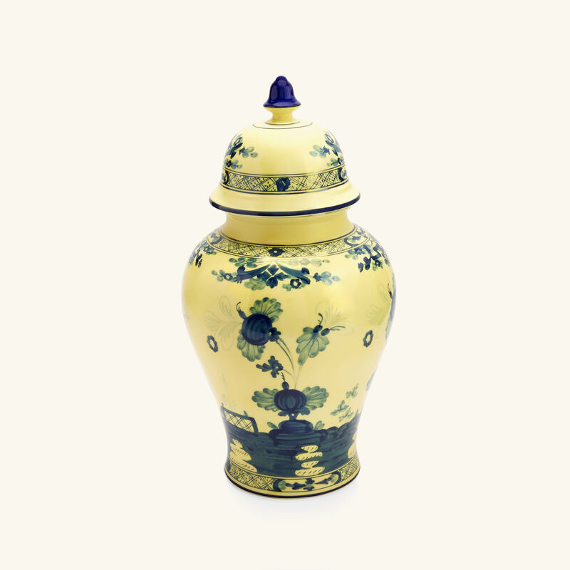 Potiche Vase Medium Yellow ginori 1735 potiche vase medium yellow