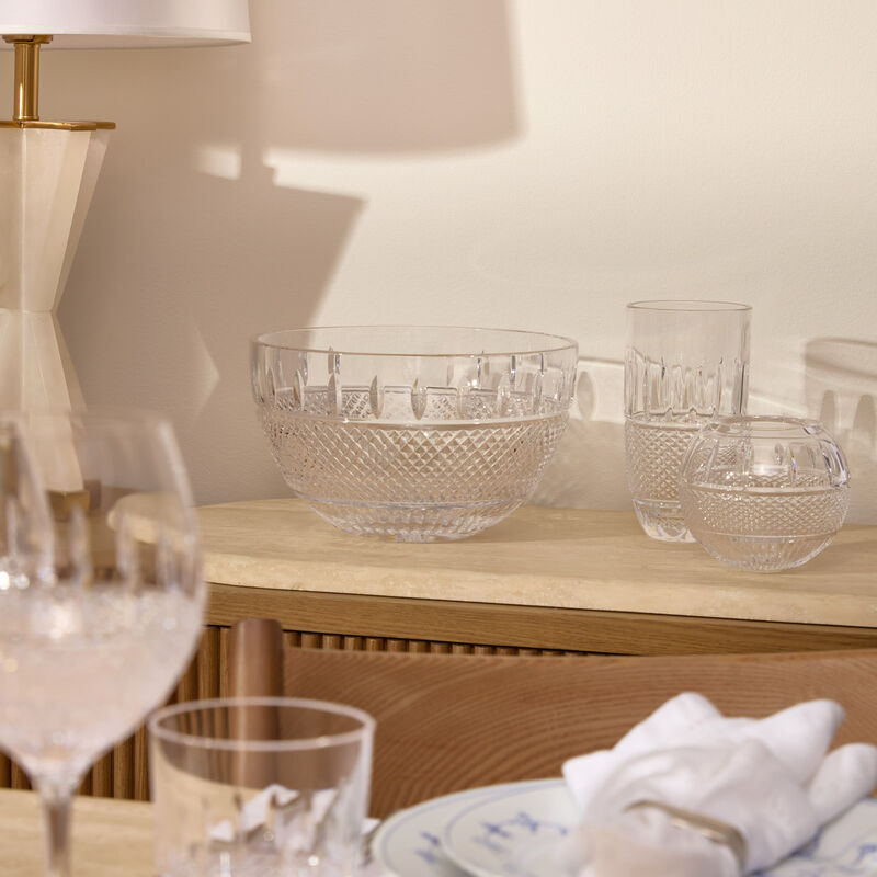 waterford mastercraft irish lace bowl clear 25cm