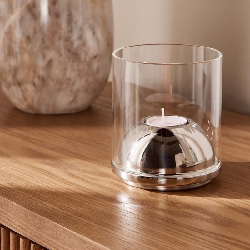 christofle oh de candle holder clear