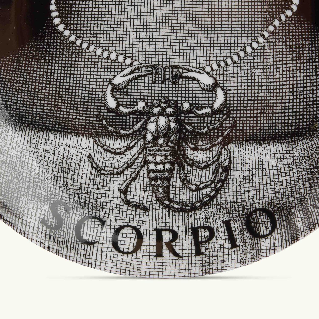 Tema e Variazioni no.355 Scorpio Wall Plate fornasetti tema e variazioni no 355 scorpio wall plate