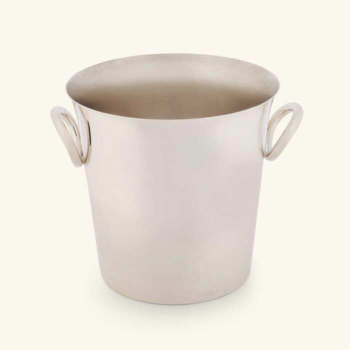 christofle vertigo champagne cooler silver plated