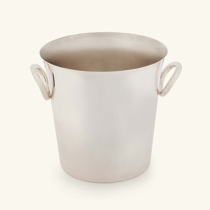 christofle vertigo champagne cooler silver plated