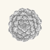 buccellati gardenia flower bowl small silver