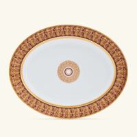 Eventail Serving Platter Oval White 33cm bernardaud eventail serving platter oval white 33cm