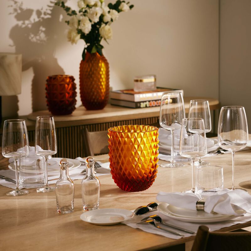 روكل حامل الشموع هيروين كوكو باللون العنبري