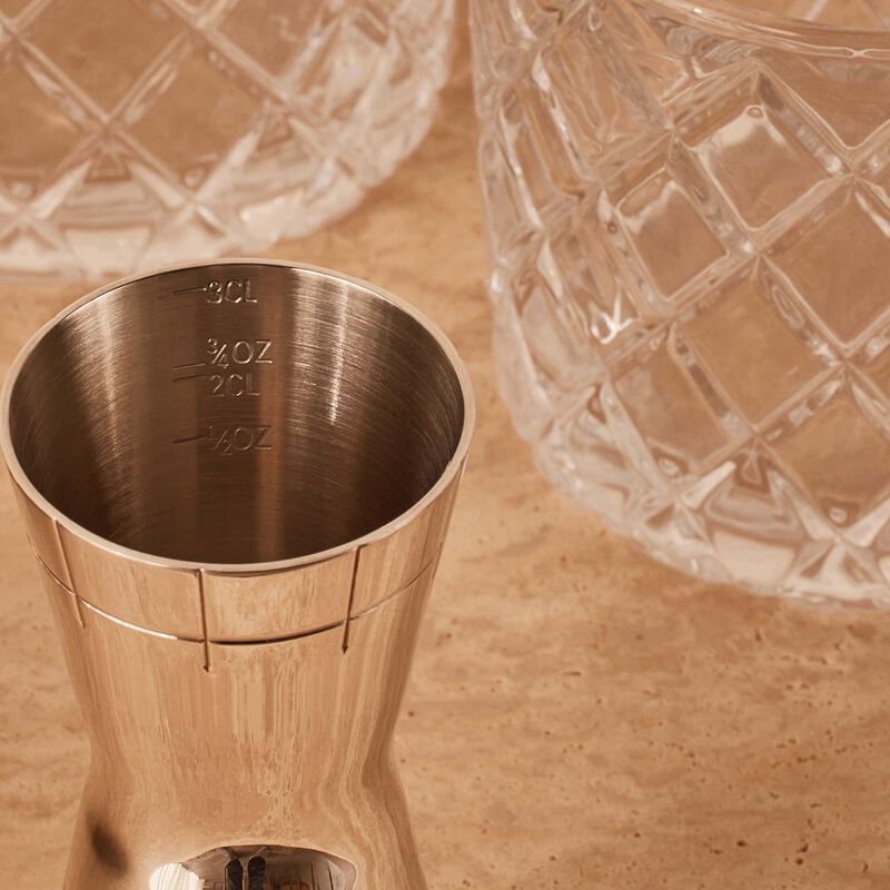 كريستوفل إناء مزج المشروبات جرافيك باللون الفضي