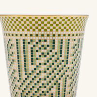 bernardaud augusta tumbler with candle