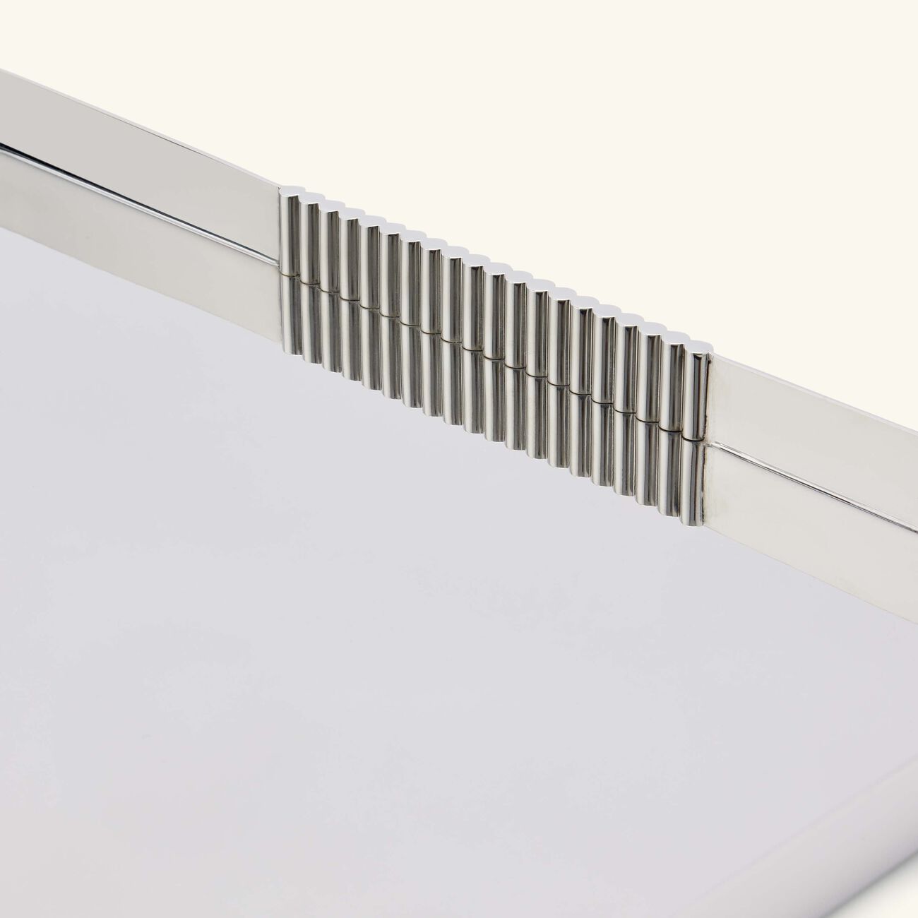 رالف لورين هوم صينية التقديم ثورب مستطيلة كبيرة من الستانلس ستيل