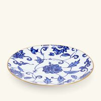 bernardaud prince bleu salad plate round blue 21cm