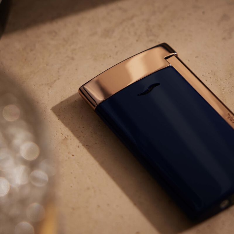 Slim 7 Lighter Blue st dupont slim 7 lighter blue