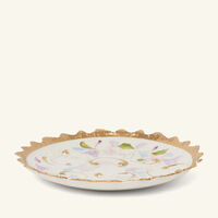 Taormania Serving Tray Round Medium White villari taormania serving tray round medium white