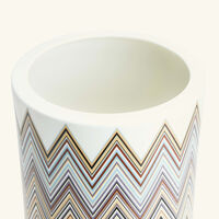 missoni home zig zag jarris high vase medium pattern