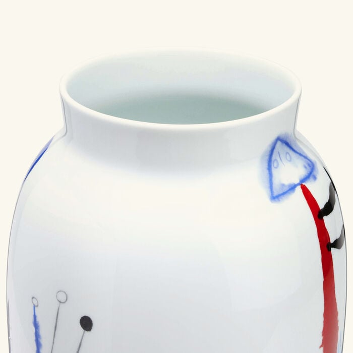 bernardaud joan miro toscan vase medium white