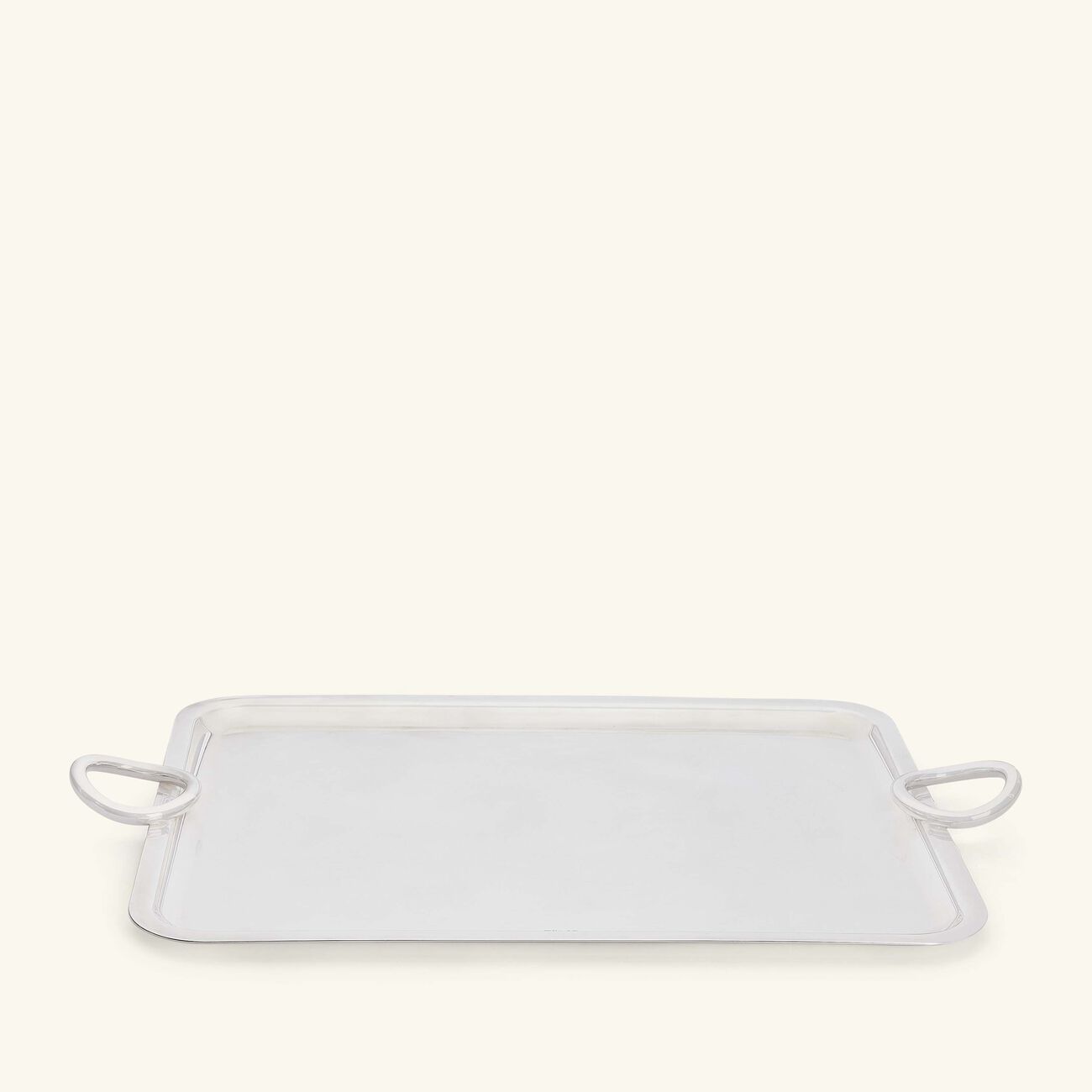 christofle vertigo serving tray rectangular extra large silver plated