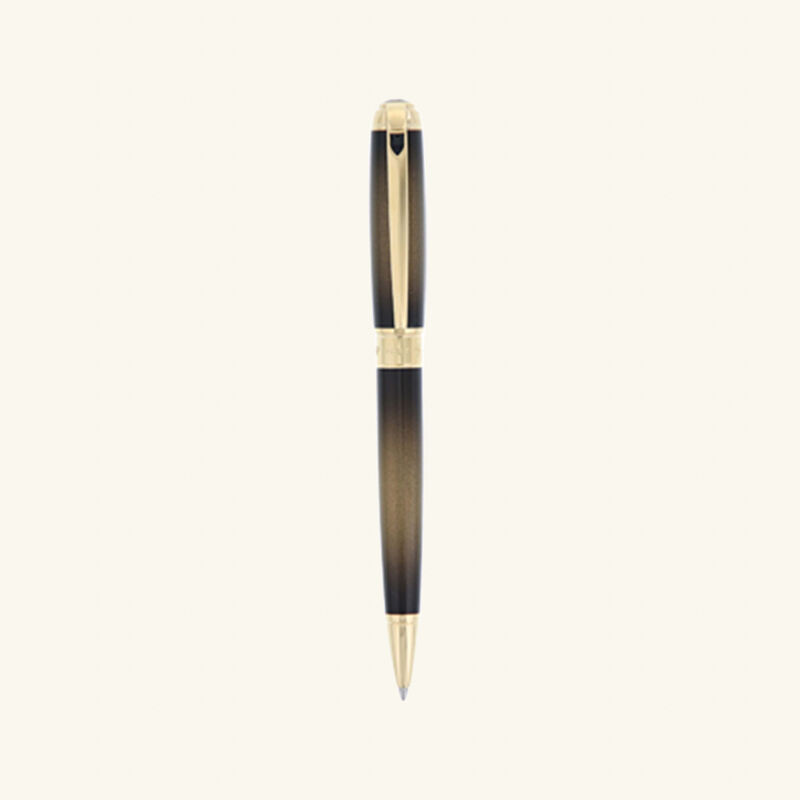 Line D Fountain Pen Brown st dupont line d fountain pen brown