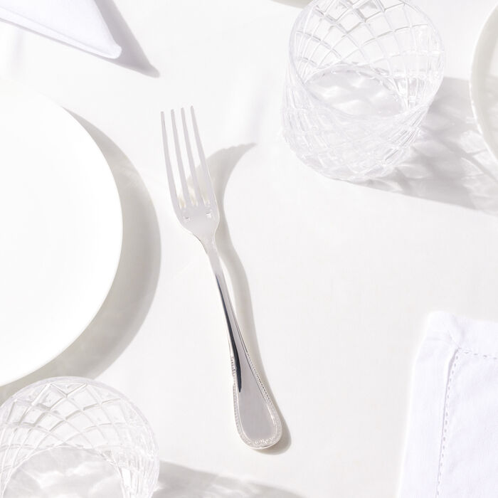 Malmaison Dinner Fork Silver Plated christofle malmaison dinner fork silver plated