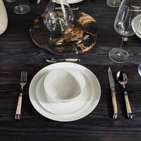 فورج دو لاغيول طقم أكريليك هاندل المؤلف من 6 سكاكين للمائدة باللون الأسود