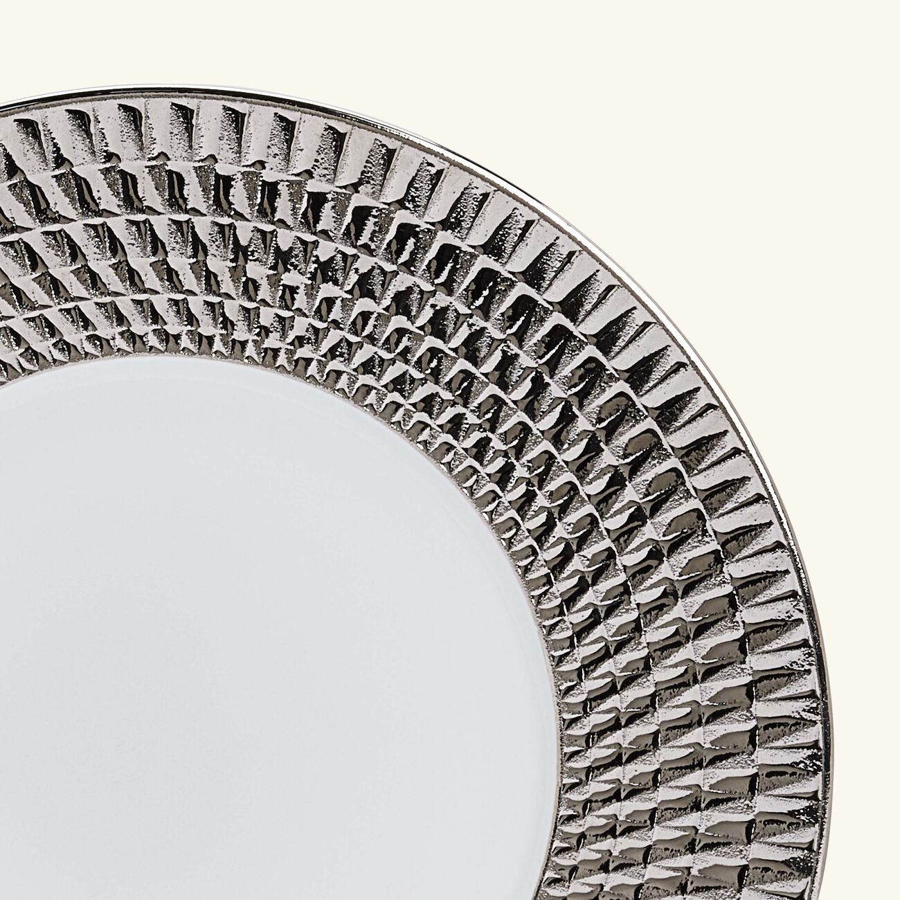 Twist Platine Salad Plate bernardaud twist platine salad plate