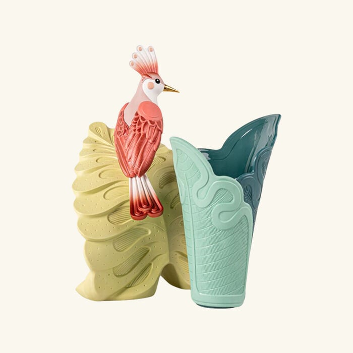 Utopical Vase Large Multicolored lladro utopical vase large multicolored