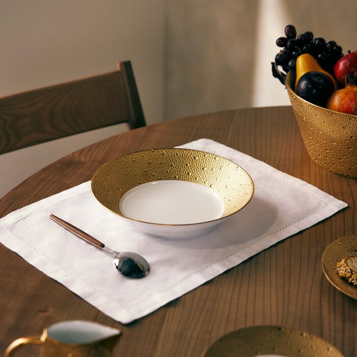 Ecume Vegetable Bowl Gold bernardaud ecume vegetable bowl gold