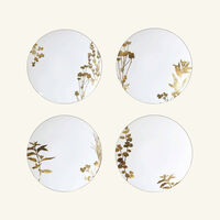 Végétal Or Dinner Plate Round Gold 26cm Set Of 4 bernardaud v g tal or dinner plate round gold 26cm set of 4