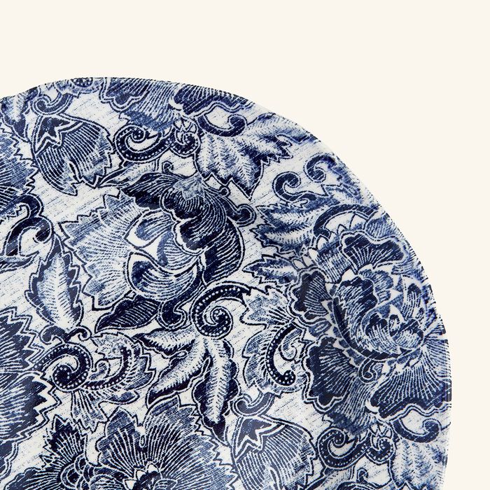 Faded Peony Salad Plates Round Blue Set of 2 ralph lauren home faded peony salad plates round blue set of 2