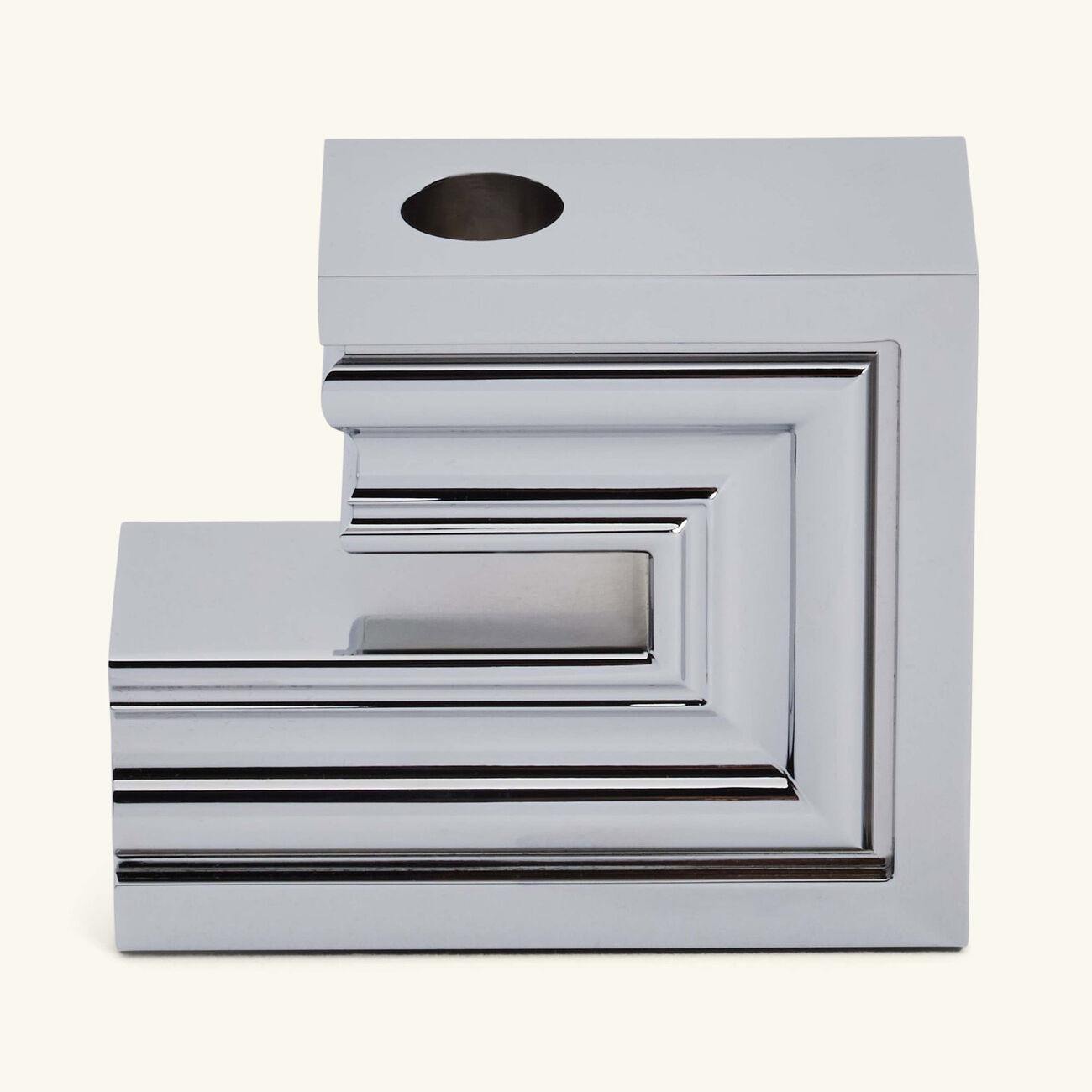 حامل الشموع بيرسبيكتفز الثنائي من الكروم بالحجم الكبير كريستوفل حامل الشموع بيرسبيكتفز الثنائي من الكروم بالحجم الكبير