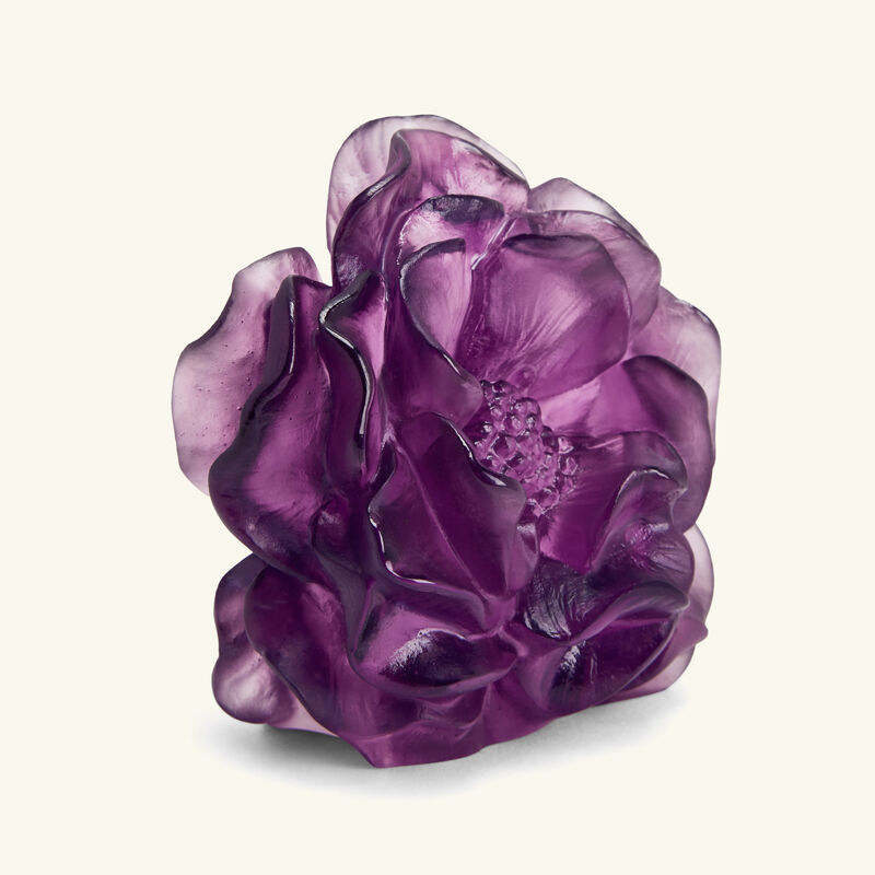 Camellia Flower Figurine Mini Violet daum camellia flower figurine mini violet
