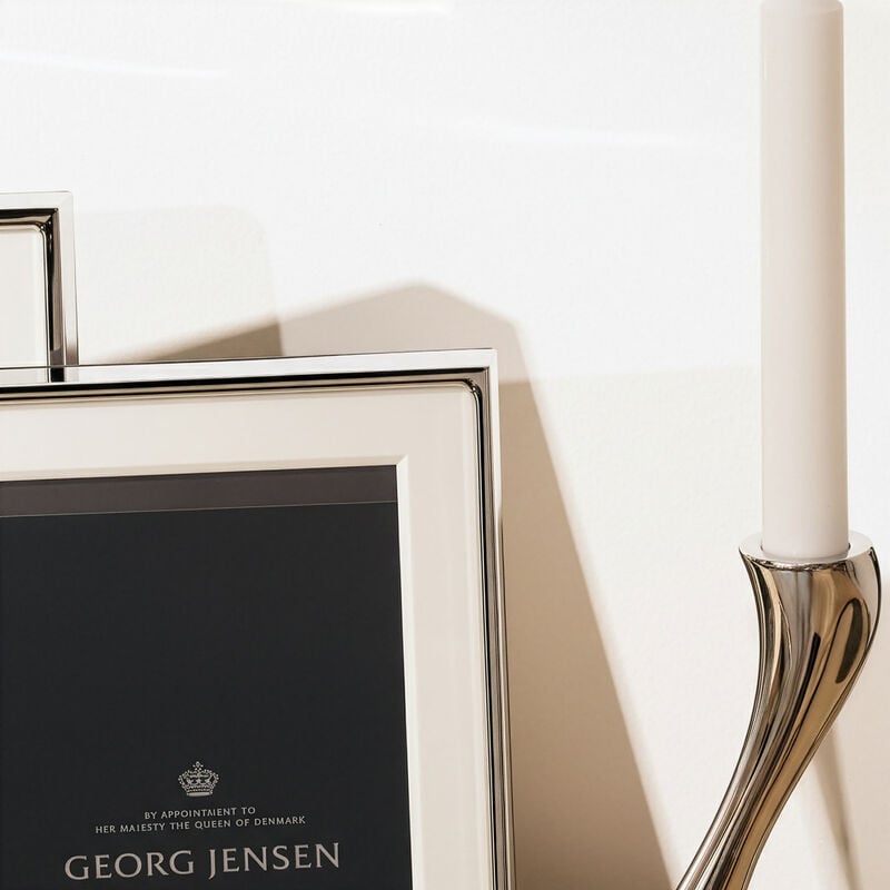 georg jensen deco picture frame silver medium