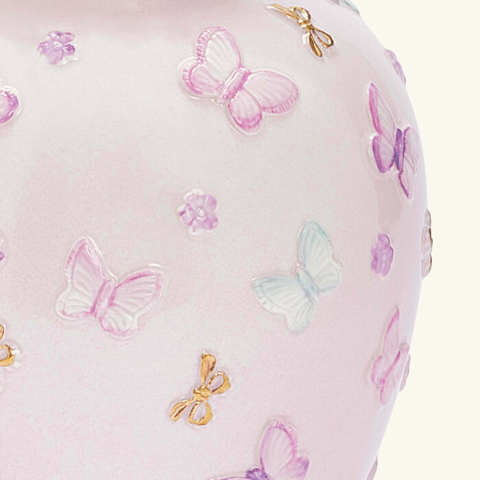 Butterfly Vase Small Pink villari butterfly vase small pink