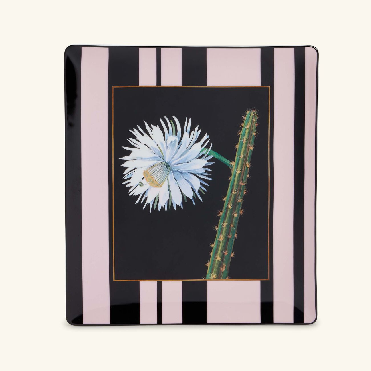 Natura Fleur De Cactus Trinket Tray Rectangular Black 22cm bernardaud natura fleur de cactus trinket tray rectangular black 22cm