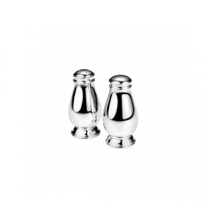 Albi Silver Plated Salt And Pepper, large
