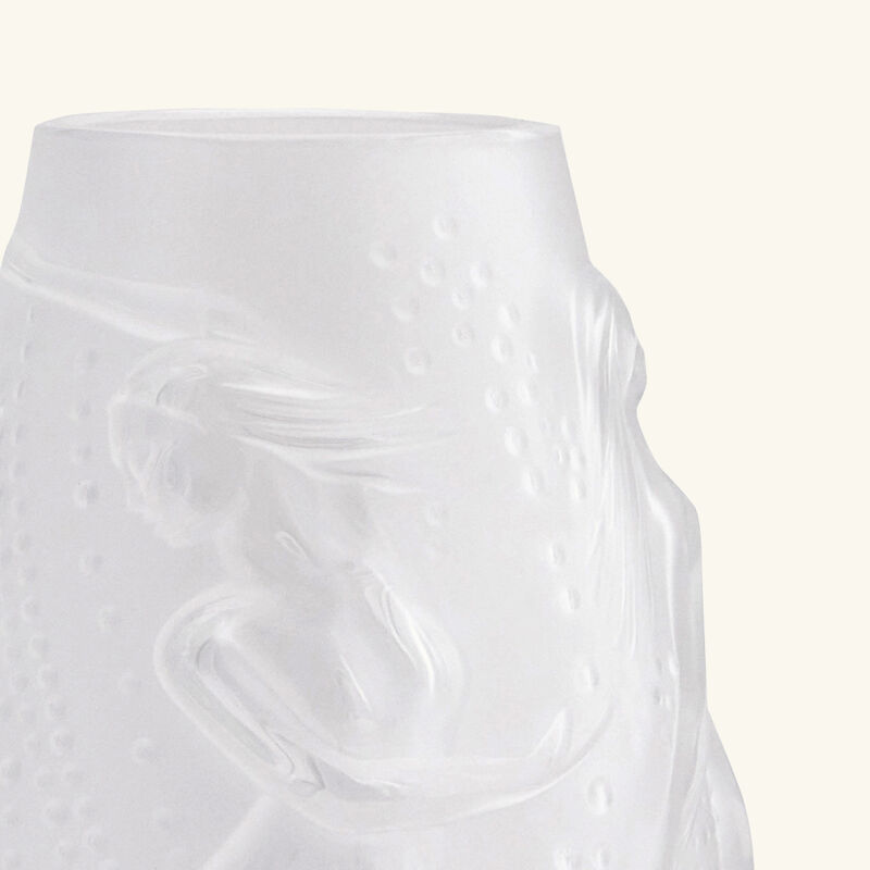 Nymphes Vase Mini Clear lalique nymphes vase mini clear