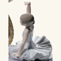 My Perfect Pose Ballet Girls Sculpture Small White lladro my perfect pose ballet girls sculpture small white