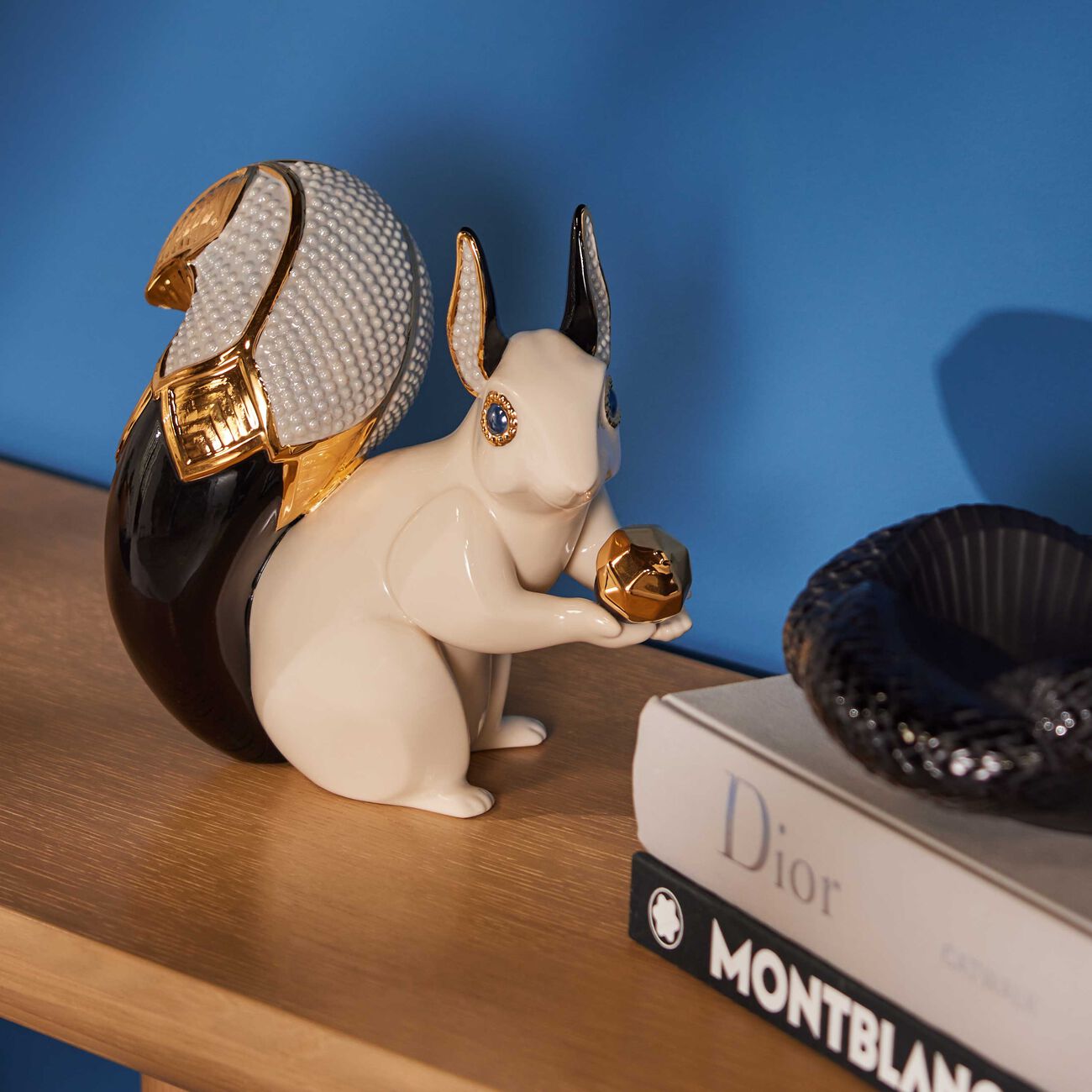 Squirrel Jewel Sculpture Small lladro squirrel jewel sculpture small