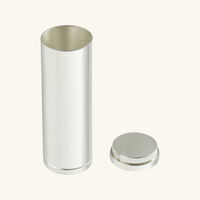 كريستوفل علبة يوني كورك باللون الفضي