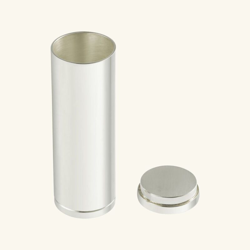 كريستوفل علبة يوني كورك باللون الفضي