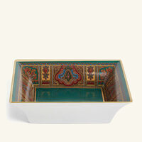 etro cachemire trinket tray square small green