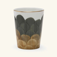 marie daage cercle d  cailles goblet glass green