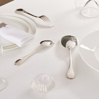 christofle malmaison rice ladle silver plated