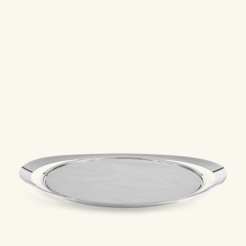georg jensen cobra serving tray oval clear