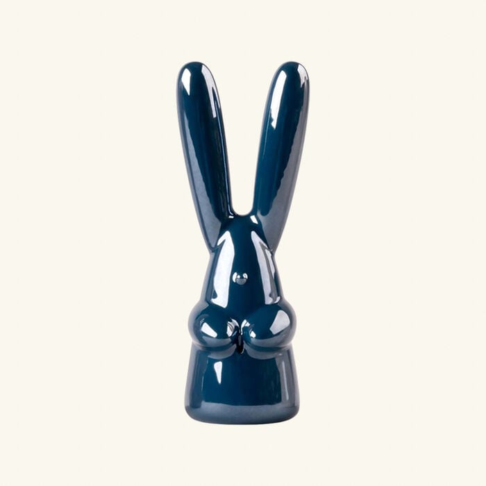 Bunny Sculpture Small Blue lladro bunny sculpture small blue